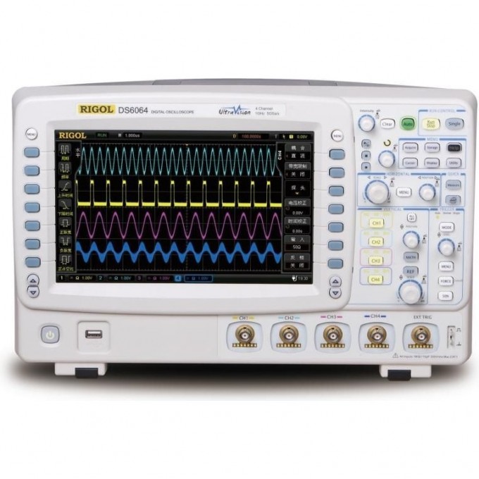 Осциллограф цифровой RIGOL DS6064 четырехканальный 600 МГц 38C000148