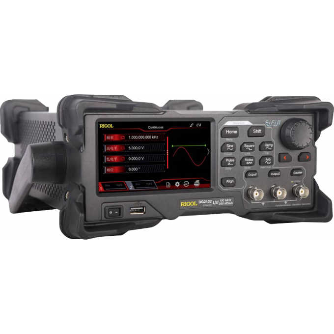 RIGOL Универсальный генератор сигналов 100 МГц 2 канала DG2102