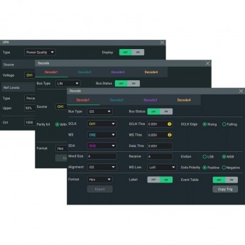Комплект опций для осциллографов RIGOL серии DHO4000 DHO4000-BND