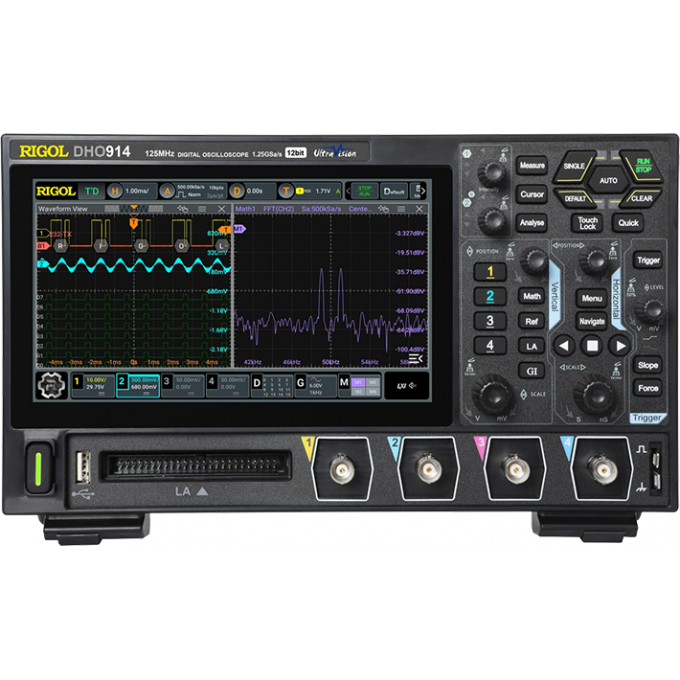 RIGOL Цифровой осциллограф 125 МГц 4 канала DHO914