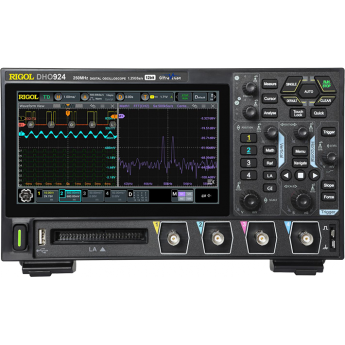 RIGOL Цифровой осциллограф DHO924 250МГц 4 канала RIGOL Цифровой осциллограф DHO924 250МГц 4 канала
