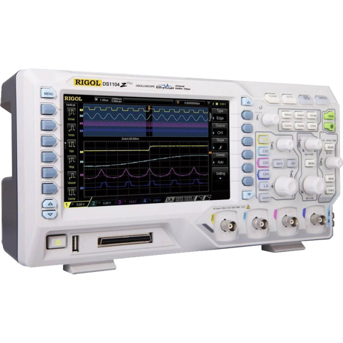 RIGOL Цифровой осциллограф DS1104Z-S PLUS 4 канала 100 МГц DS1104Z-S-PLUS