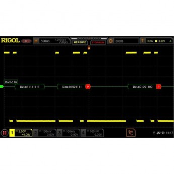 Опция анализа и запуска по шинам RS232/UART RIGOL DS8000-R DS8000-R-COMP
