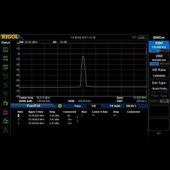 Опция для ЭМИ измерений RIGOL DSA800 DSA800-EMI