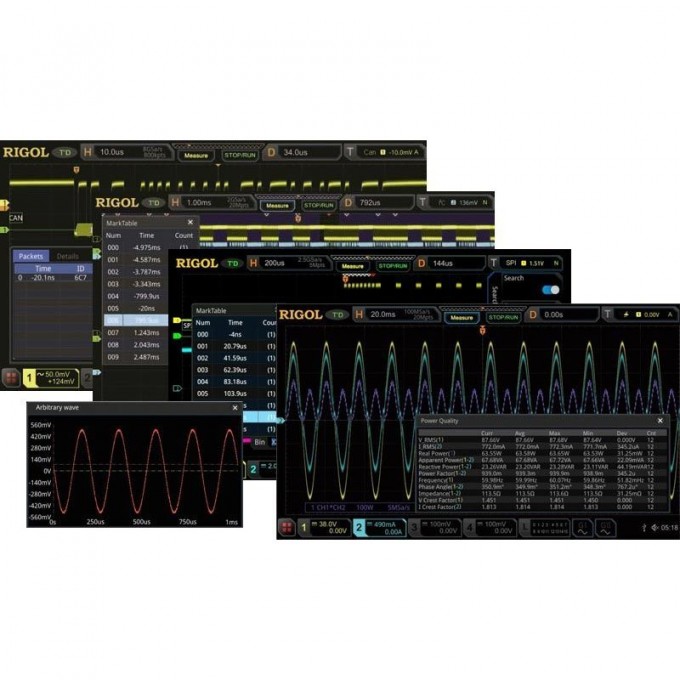 Комплект опций для осциллографов RIGOL серии MSO5000 MSO5000-BND