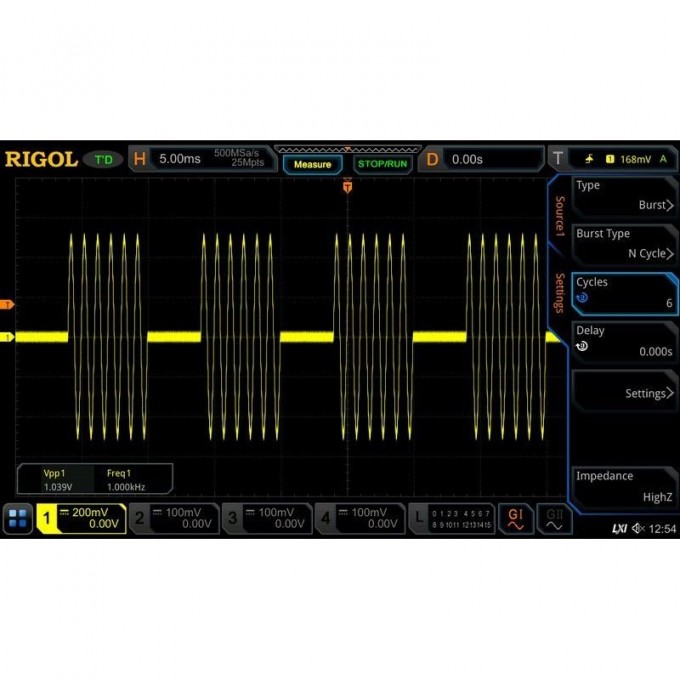 Опция двухканального генератора сигналов RIGOL MSO7000 MSO7000-AWG