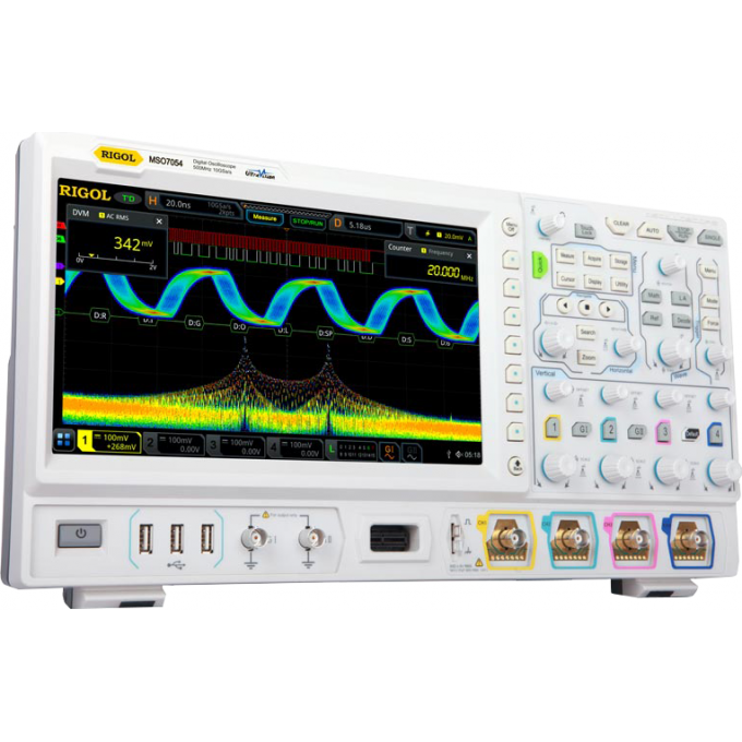 RIGOL Цифровой осциллограф 200 МГц 10 ГГц MSO7024