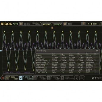 Опция анализа мощности RIGOL для осциллографов серии MSO8000 MSO8000-PWR