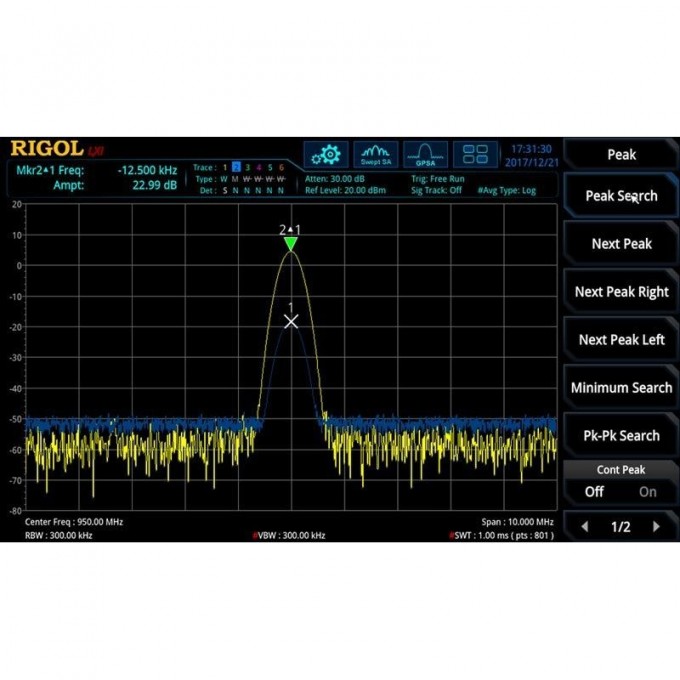 Опция предварительного усилителя RIGOL для анализаторов спектра серии RSA3000 RSA3000-PA